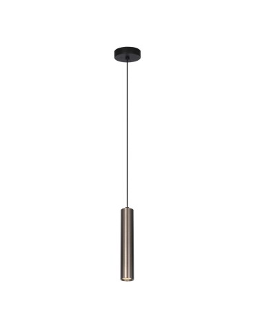 Italux Lopus Wisząca 1xGU10 10W Brązowy PND-48930-1-BRO