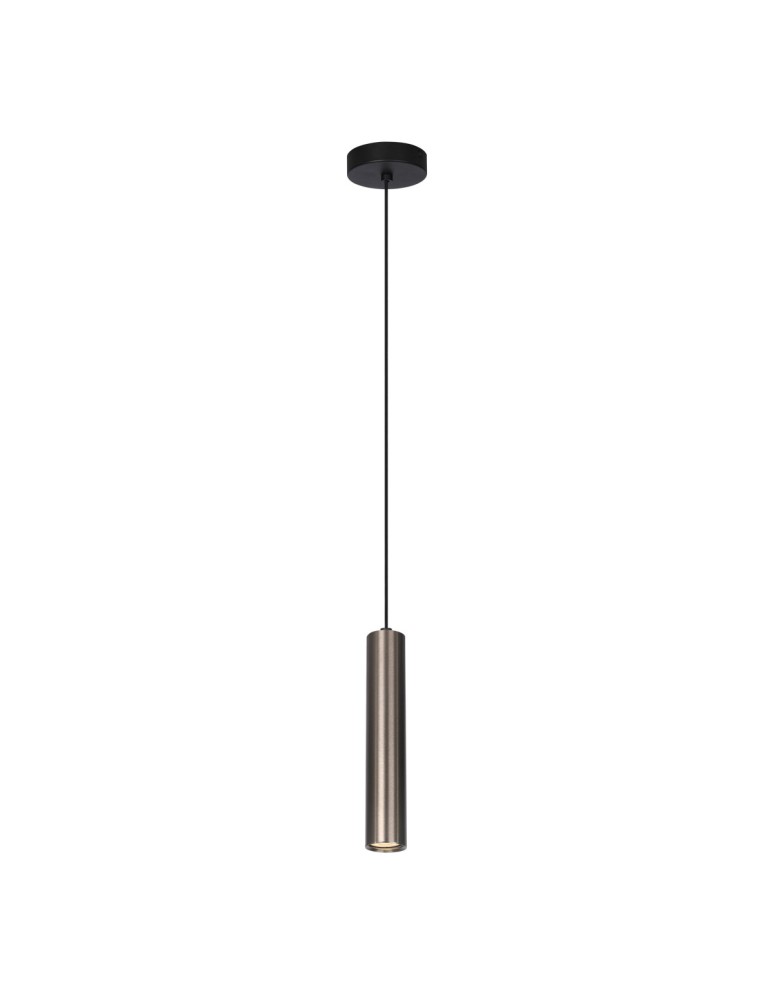 Italux Lopus Wisząca 1xGU10 10W Brązowy PND-48930-1-BRO
