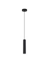 Italux Lopus Wisząca 1xGU10 10W Czarny piaskowany PND-48930-1-BK
