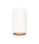 Oprawy sufitowe okrągłe - Italux Lopus Natynkowa 1xGU10 10W Biały piaskowany CLN-48930-S-WH - product 1
