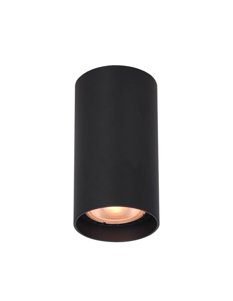 Italux Lopus Natynkowa 1xGU10 10W Czarny piaskowany CLN-48930-S-BK