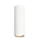 Oprawy sufitowe okrągłe - Italux Lopus Natynkowa 1xGU10 10W Biały piaskowany CLN-48930-M-WH - product 1