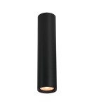 Oprawy sufitowe okrągłe - Italux Lopus Natynkowa 1xGU10 10W Czarny piaskowany CLN-48930-L-BK - product 1