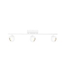 Lampy sufitowe regulowane - spoty - Italux Lafin Reflektorek/Spot 3xGU10 10W Biały piaskowany SPL-45379-3-WH - product 1