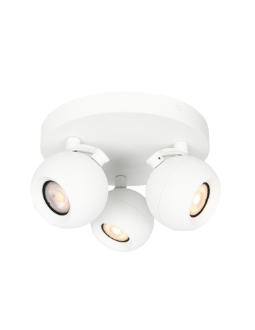 Italux Lafin Reflektorek/Spot 3xGU10 10W Biały piaskowany SPL-45379-3R-WH