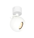 Lampy sufitowe regulowane - spoty - Italux Lafin Reflektorek/Spot 1xGU10 10W Biały piaskowany SPL-45379-1R-WH - product 1