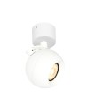 Italux Lafin Reflektorek/Spot 1xGU10 10W Biały piaskowany SPL-45379-1R-WH