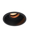 Italux Gralte Sufitowa Podtynkowa 1xGU10 10W Czarny piaskowany DL-88290-GU-BK
