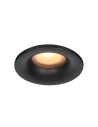Italux Barto Sufitowa Podtynkowa 1xGU10 10W IP44 Czarny piaskowany DL-60327-IP44-BK