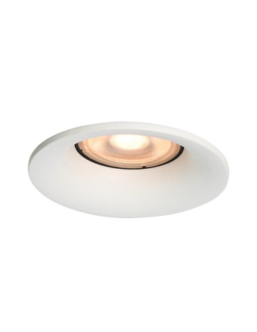 Italux Barto Sufitowa Podtynkowa 1xGU10 10W Biały piaskowany DL-60327A-WH