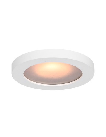 Italux Antar Sufitowa Podtynkowa 1xGU10 10W IP44 Biały piaskowany DL-26385-GU10-WH