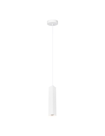 Italux Ander Wisząca 1xGU10 10W Biały piaskowany PND-28394-1-WH
