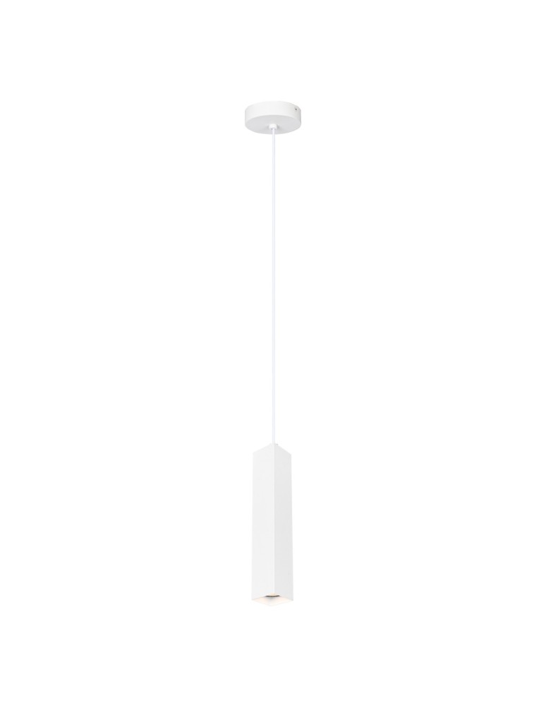 Italux Ander Wisząca 1xGU10 10W Biały piaskowany PND-28394-1-WH