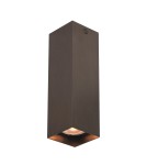 Oprawy sufitowe kwadratowe - Italux Ander Natynkowa 1xGU10 10W Brązowy CLN-28394-M-BRO - product 1