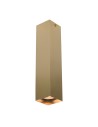 Italux Ander Natynkowa 1xGU10 10W Czarny, mosiężny CLN-28394-L-GD