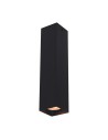 Italux Ander Natynkowa 1xGU10 10W Czarny piaskowany CLN-28394-L-BK