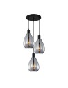 Italux Zulo Wisząca 3xE27 40W Czarny PND-27812-3A-BK-SG