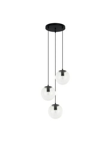 Italux Sarpo Wisząca 3xE27 40W Czarny PND-58867-3S-BK - produkt 2