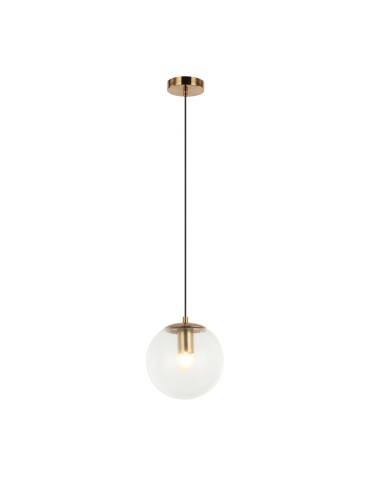 Italux Sarpo Wisząca 1xE27 40W Mosiądz PND-58867-1S-BK-BRO