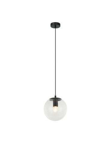Italux Sarpo Wisząca 1xE27 40W Czarny PND-58867-1S-BK