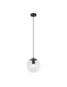 Italux Sarpo Wisząca 1xE27 40W Czarny PND-58867-1S-BK