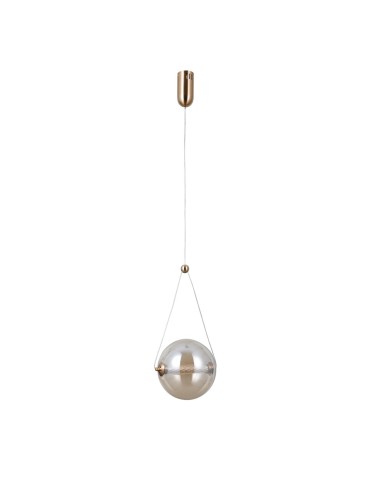 Italux Rastia Wisząca 1xLED 9W 825 lm 3000K (Ciepła biel) złoty PND-34361-M-HBR-AMB - produkt 2