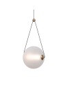 Italux Rastia Wisząca 1xLED 9W 975 lm 3000K (Ciepła biel) złoty PND-34361-M-HBR-OPAL