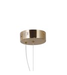 Italux Nola Wisząca 1xLED 12W 1020 lm 3000K (Ciepła biel) złoty PND-34366-HBR-AMB Italux Nola Wisząca 1xLED 12W 1020 lm 3000K (Ciepła biel) złoty PND-34366-HBR-AMB