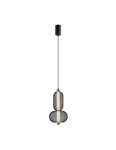 Italux Marco Wisząca 1xLED 10W 590 lm 3000K (Ciepła biel) czarny PND-84283-2-BK - produkt 2