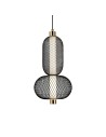 Italux Marco Wisząca 1xLED 10W 590 lm 3000K (Ciepła biel) czarny PND-84283-2-BK