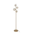 Lampy podłogowe kule - Italux Canello Podłogowa 4xG9 20W złoty FL-406007-4-HBR - product 3
