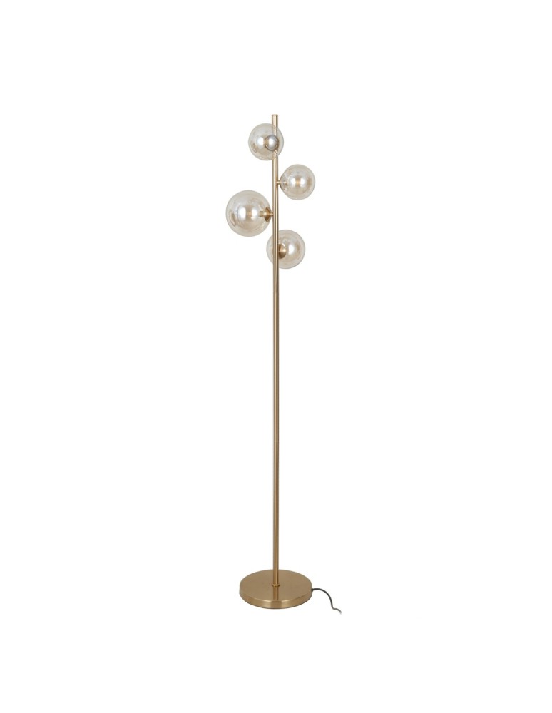 Lampy podłogowe kule - Italux Canello Podłogowa 4xG9 20W złoty FL-406007-4-HBR - product kolory-swiatla.pl 3