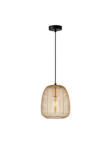 Italux Amiria Wisząca 1xE27 40W Złoty PND-28612-GD-AMB