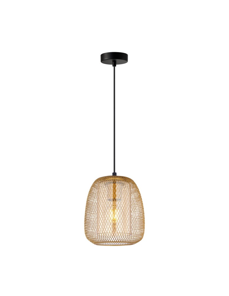Italux Amiria Wisząca 1xE27 40W Złoty PND-28612-GD-AMB