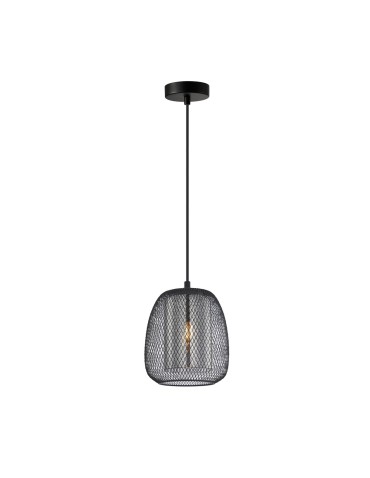 Italux Amiria Wisząca 1xE27 40W Czarny PND-28612-BK-SG