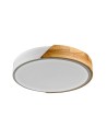 Italux Nastro Natynkowa 1xLED 24W 2400 lm 3000K (Ciepła biel) Drewno, biały PLF-13186-WH-WO