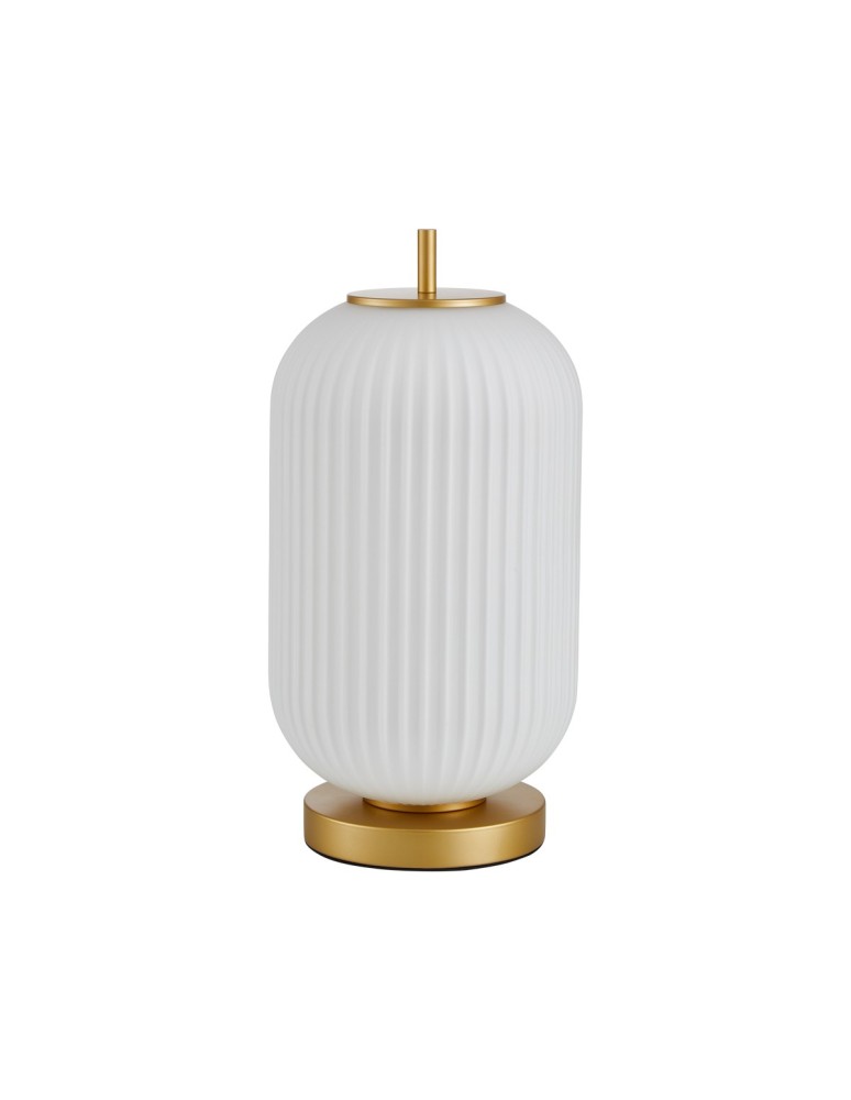 Italux Olmeto Biurkowa 1xE27 10W Złoty TB-28798-1-GD-WH