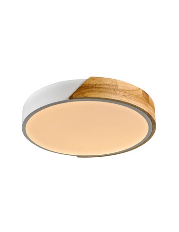 Italux Nastro Natynkowa 1xLED 24W 2400 lm 3000K (Ciepła biel) Drewno, biały PLF-13186-WH-WO - produkt 2