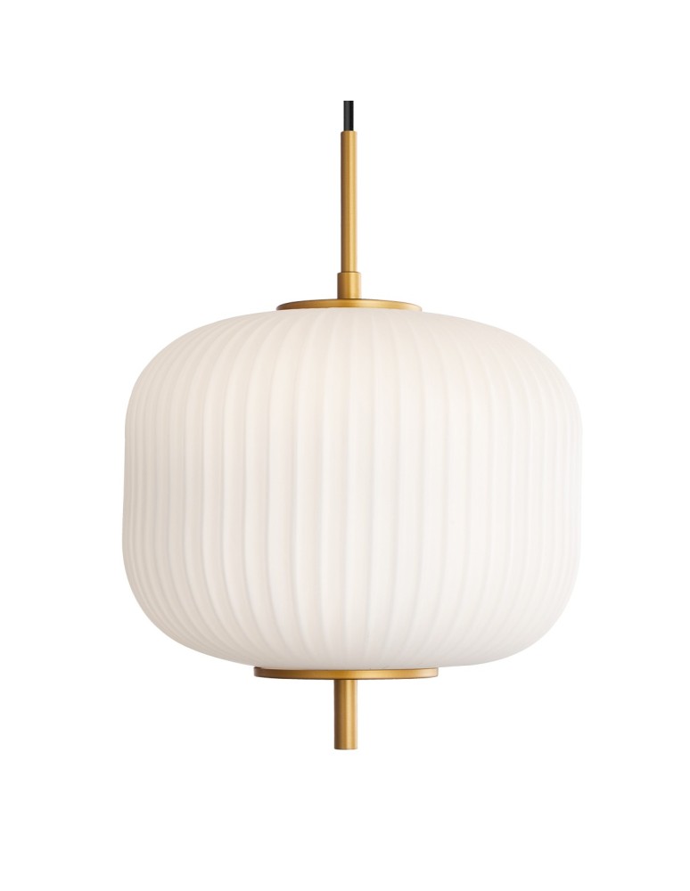 Italux Olmeto Wisząca 1xE27 10W Złoty PND-28798A-1-GD-WH