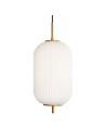 Italux Olmeto Wisząca 1xE27 10W Złoty PND-28798-1-GD-WH