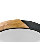 Plafony LED - Italux Nastro Natynkowa 1xLED 24W 2400 lm 3000K (Ciepła biel) Drewno, czarny PLF-13186-BK-WO - product 3
