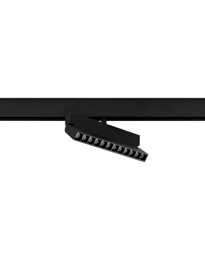Italux Magnetic Norman Roto do Systemu Magnetycznego 12xLED 12W 1300 lm 3000K (Ciepła biel) Czarny TRM-79392-12W-ROT-3K