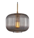 Lampy wiszące pojedyncze - Italux Gavino Wisząca 1xE27 40W Złoty PND-26476-1-BRO-SG - product 1