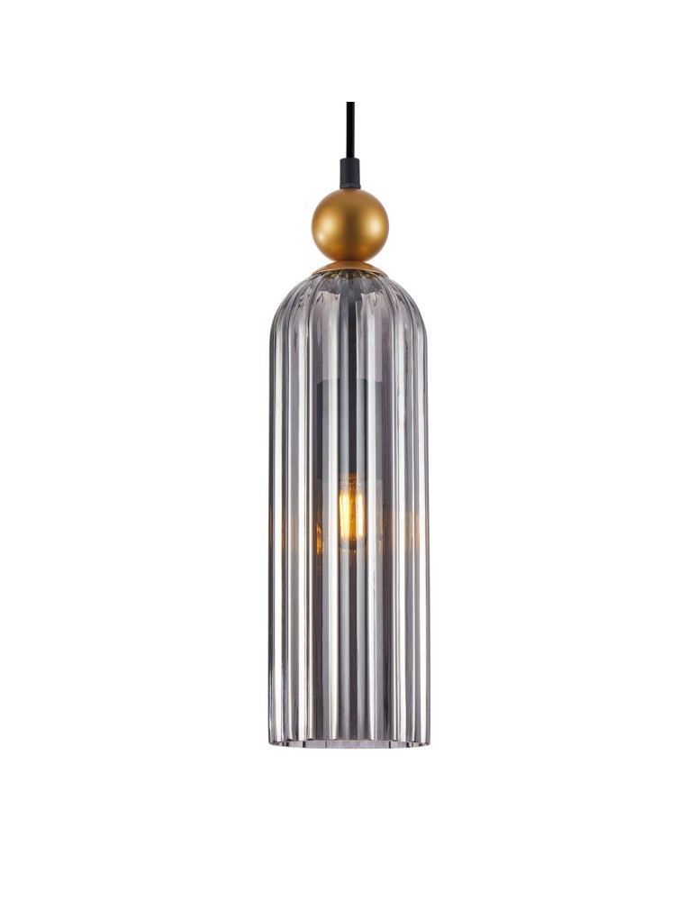 Italux Levie Wisząca 1xE27 40W Złoty PND-28636-1L-GD-SG