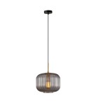 Lampy wiszące pojedyncze - Italux Gavino Wisząca 1xE27 40W Złoty PND-26476-1-BRO-SG - product 3