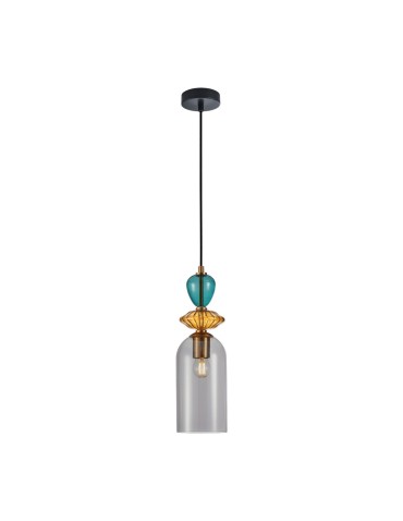 Italux Busco Wisząca 1xE27 40W Złoty, czarny PND-30263-1C-BRO-SG - produkt 2