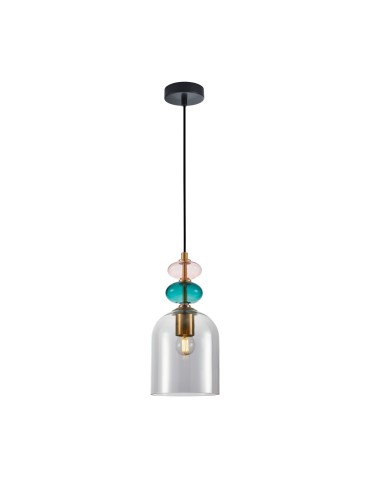 Italux Busco Wisząca 1xE27 40W Złoty, czarny PND-30263-1B-BRO-SG - produkt 2