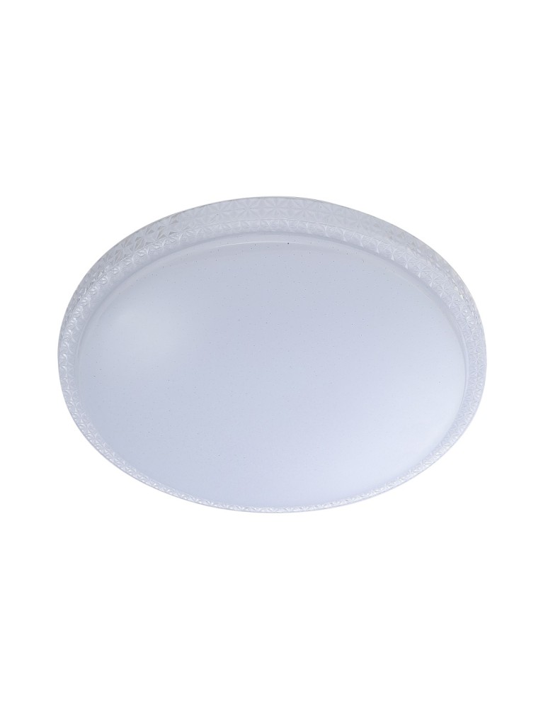 Plafony LED - Italux Borla Plafon LED 18W 1260 lm 4000K (Neutralna biel) Biały PLF-63748-M-CL - product kolory-swiatla.pl 2