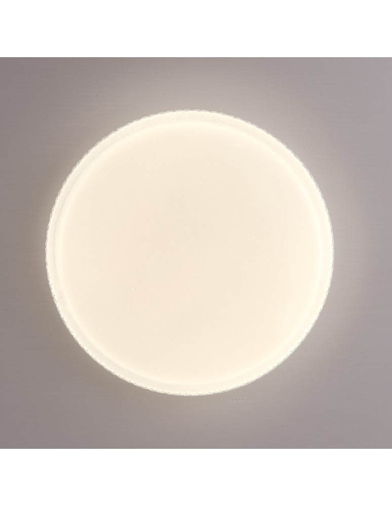 Plafony LED - Italux Borla Plafon LED 18W 1260 lm 4000K (Neutralna biel) Biały PLF-63748-M-CL - product kolory-swiatla.pl 3