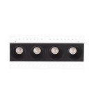 Lampy podtynkowe LED - Maxlight Oprawa Wpustowa Modular, Do Skompletowania Z Modułem Hm180 I Trafo Ht180 H180.07 - product 2